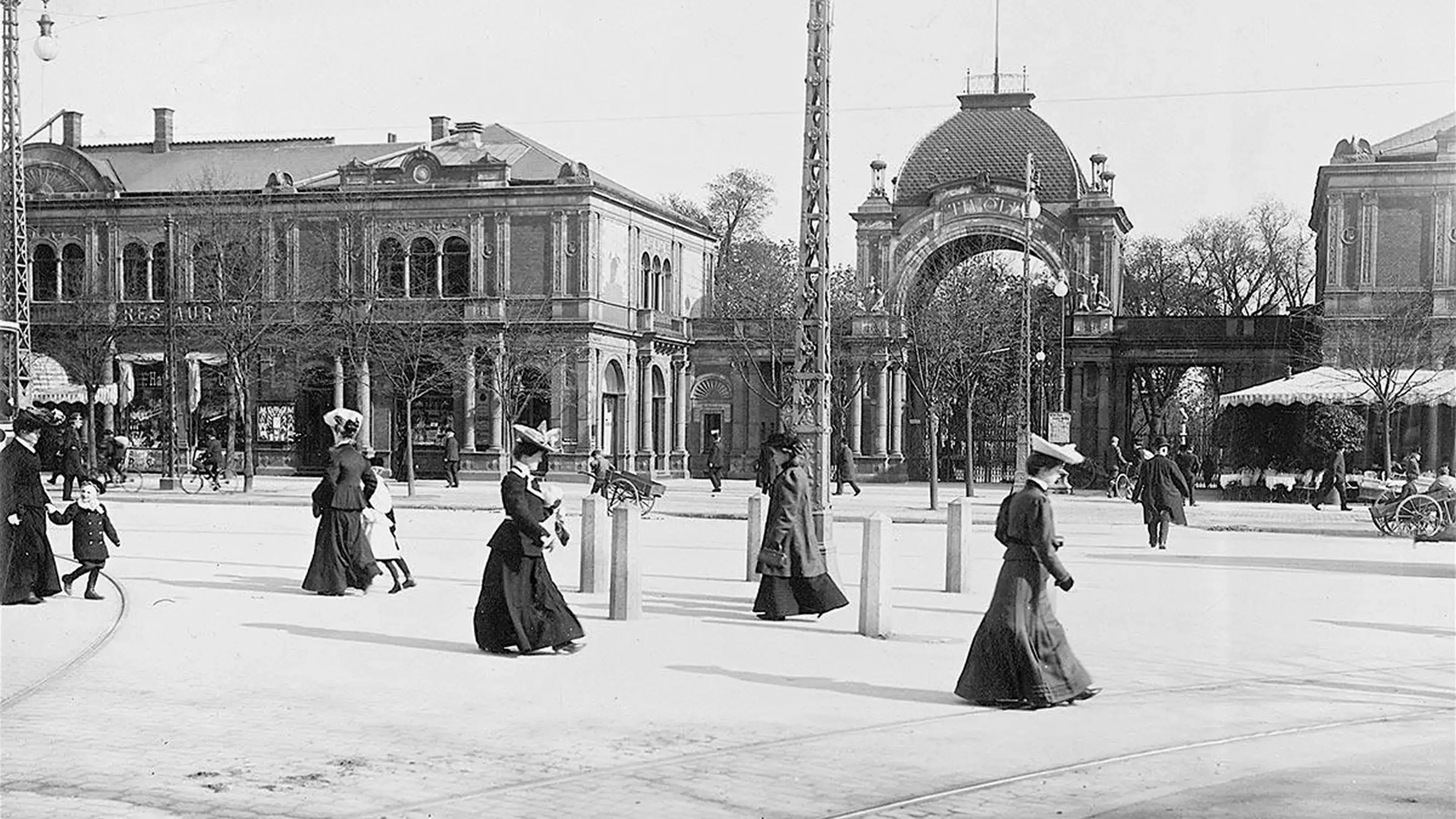 Historical view of Copenhagen